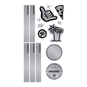 Reflexní samolepky coocazoo StickyRicky - Black