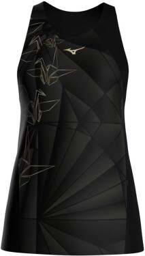 Běžecké tílko Mizuno Active DryAeroFlow Graphic Tank Top J2GAD25699 Velikost textilu: XL