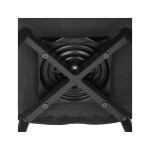 Jídelní židle, černá, látka, HC-T1130 BK2