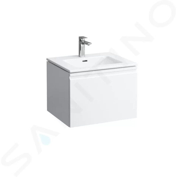 Laufen - Pro S Skříňka s umyvadlem, 600x500 mm, matná bílá H8609624631041