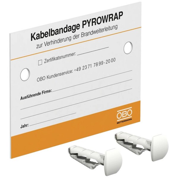 OBO Bettermann 7203140 KS-FSB DE značení přístrojů 1 ks