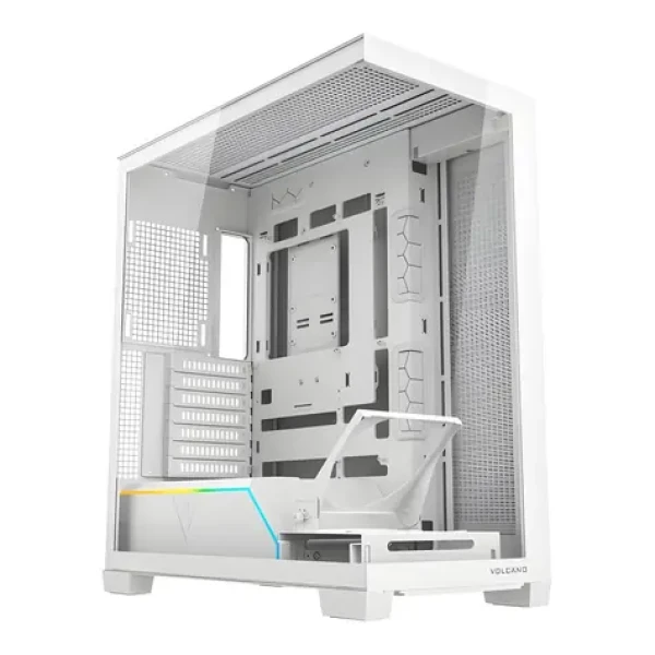 MODECOM Volcano Stellar Plus bílá / ATX / 1x USB-C / 2x USB 3.0 / bez zdroje / průhledná bočnice (AT-STELLAR-PLUS-NF-0000-20)