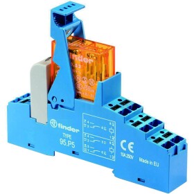 Finder 48.P5.8.024.0060 reléový modul, 24 V/AC, 8 A, 2 přepínací kontakty, Tray, 1 ks