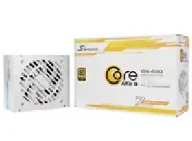 Seasonic Core GX-650 bílá / PC síťový zdroj / 2x PCIe / 650 W / modulární / 80+ Gold (SRP-CGX651-A5A32SF-W)
