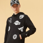 New Era Pánská mikina NBA Multi team logo hoody Velikost: S