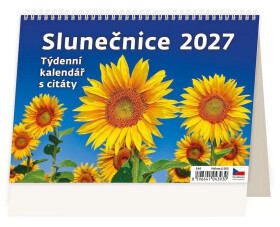 Kalendář stolní 2027 - Slunečnice