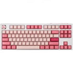Ducky One 3 TKL Cherry MX-Red růžová / herní klávesnice / mechanická / drátová USB-C / US (DKON2187-RUSPDGOWWPC2)