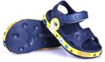 Dětské plážovky Coqui 8851 Navy/Yellow Velikost: