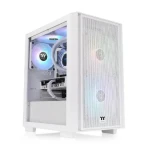 Thermaltake Versa H16 TG ARGB bílá / micro ATX / 3x USB / 3x 120mm / bez zdroje / průhledná bočnice (CA-1Y8-00S6WN-01)