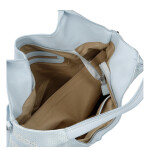 Elegantní dámská kabelka do ruky Carlita, světle modrá