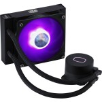 Cooler Master MasterLiquid ML120L V2 RGB / 120mm / 27dB @ 1800 RPM / 62 CFM / hliník měď / 4-pin / Intel AMD (MLW-D12M-A18PC-R2)