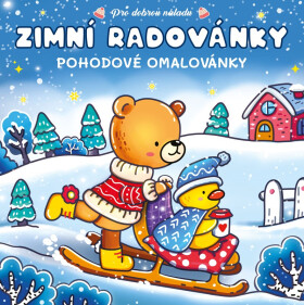 Zimní radovánky - Pohodové omalovánky - kolektiv autorů