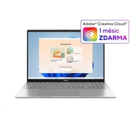 ASUS NTB Vivobook S16 (S3607CA-RP006W), Ultra 7 255H, 16" 1920x1200, 16GB, 1TB SSD, Intel, W11 Home, Silver EDF_2910013