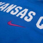 Nike Pánská mikina Kansas City Royals MLB City Connect 2-Hit Club Crew Velikost: M
