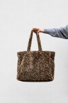 Taška přes rameno Reisenthel Softshopper Leo fake fur