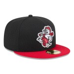 New Era Pánská kšiltovka Seattle Mariners MLB Arkansas Travelers Batting Practice Authentic 59FIFTY Fitted Velikost: 7 5/8
