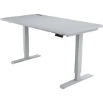 COUGAR Royal 150 ELITE bílá / Herní stůl / Š: 150 cm / V: 72.5 cm / H: 80 cm / 2x USB 3.0 / 2x USB-C (CGR-ROYAL 150 ELITE W)