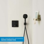 GROHE - Sprchový set s termostatem pod omítku, s tělesem, 25x25 cm, 2 proudy, matná černá 348822430