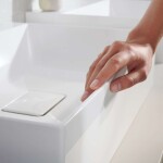 HANSGROHE - Xevolos E Dvojumyvadlo 120x48 cm, bez přepadu, 2 otvory pro baterii, SmartClean, bílá 61104450