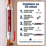 Alternativa změkčovače vody KalyxX Red Line 1/2" KXRG12 IPSKXRG12