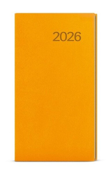 Týdenní diář 2026 Jakub Vivella kapesní okrová
