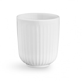 KÄHLER Porcelánový latte cup Hammershøi White 300 ml, bílá barva, porcelán