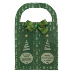 Dárková taška Stromeček zelený s čajem a mandlemi