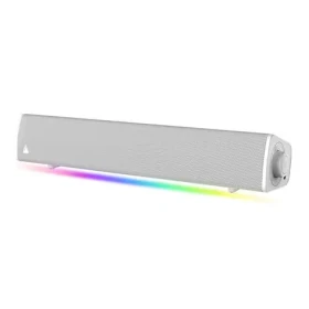 Creative Labs Soundbar GS3 bílá / Soundbar / RGB / 24W / Bluetooth 5.4 / USB-C / AUX (51MF8465AA002)