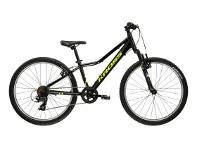 Dětské kolo Kross HEXAGON JR 1.0 24", model 2026, černá/žlutá
