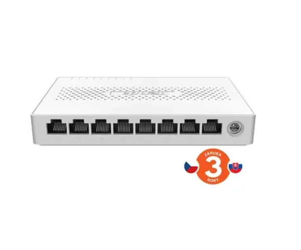 Tenda SM108 / Switch / 8x 2,5 Gigabit / 40 Gbps / Fanless (75012016)