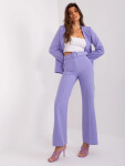 Kalhoty DHJ SP 18737.19 světle fialové -FPrice XL