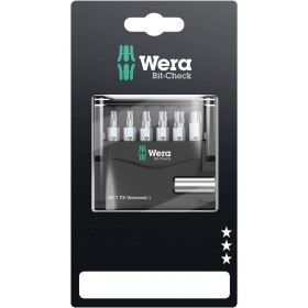 Wera 867/1 Z Mini-Check TORX® 05073404001 sada bitů, 7dílná, TORX, 1/4 (6,3 mm)