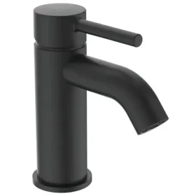 Ideal Standard CeraLine - Umyvadlová baterie s výpustí Click-Clack | černá (BC822XG)