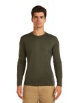 ICEBREAKER Mens 200 Oasis LS Crewe, Dark Loden velikost: S