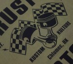 Rusty Pistons Rptsm94 Irwindale khaki triko khaki