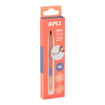 APLI nekonečná tužka trojbarevná Mini, HB, oranžová