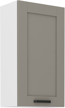 Horní skříňka Luna 50 G-90 1F Barva korpusu: Bílá, Barva dvířek: Clay Grey