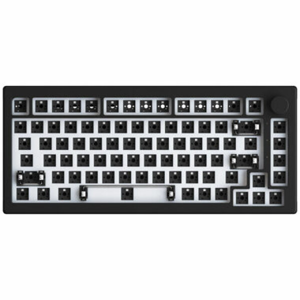 Akko 5075S RGB QMK Barebone černá / Tělo klávesnice / formát 75% / ISO Layout (6925758628860)