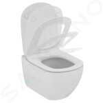 IDEAL STANDARD - Tesi Závěsné WC se sedátkem SoftClose, AquaBlade, bílá T354601