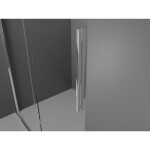 MEXEN/S - Velar sprchový kout, posuvné dveře 100 x 90, transparent, chrom 871-100-090-01-01