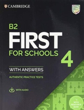 Cambridge B2 First for Schools Student´s Book with Answers and Online Audio with Resource Bank - University Press University Press Cambridge