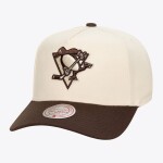 Mitchell & Ness Pánská kšiltovka Pittsburgh Penguins NHL Brown and Cream Pro Snapback