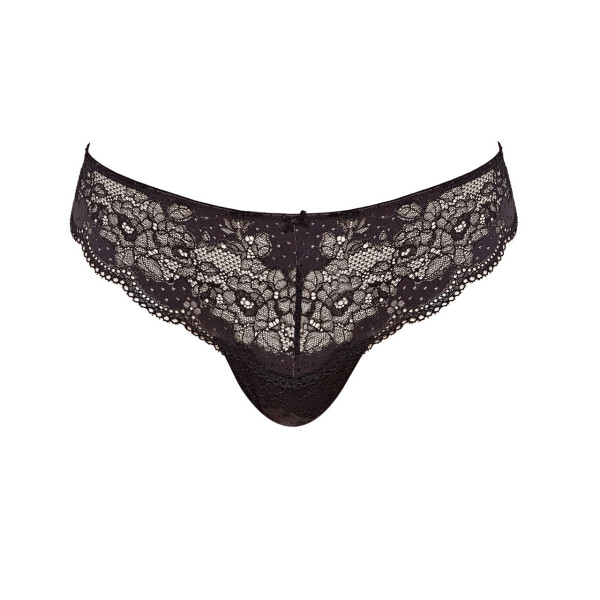 Dámská tanga Panache Clara Thong charc/black 7259