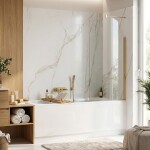 REA - Paravan vanový Travis Gold Brush 80 REA-W0551