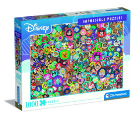 Puzzle 1000 dílků Impossible Disney Classic - Clementoni