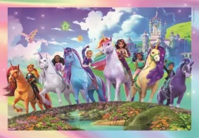 Clementoni 25091 Puzzle Jednorožčí akademie 104 dílků