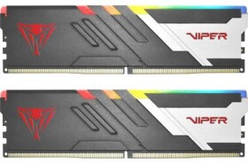 Patriot Viper Venom RGB 32GB (2x16GB) 6800MHz černá / DIMM / DDR5 / CL34 / On-Die ECC / Unbuffered / 1.4V (PVVR532G680C34K)