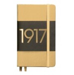 Zápisník Metallic edition Pocket A6 - čistý/prázdný, zlatý - LEUCHTTURM1917
