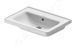 DURAVIT - D-Neo Umyvadlo 650x480 mm, bez otvoru pro baterii, bílá 2367650060