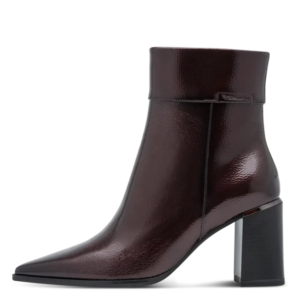 Tamaris 1-25395-47-537 Dámské kotníkové boty merlot 39